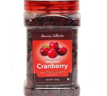  Nutsology Whole Dried Cranberries | Raw | 500gm | Antioxidant